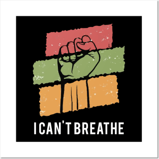 i can't breathe Posters and Art